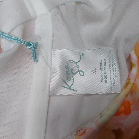 Women's One Shoulder High Coverage One Piece Swimsuit | Kona Sol™ | 24W - Picture 9 of 9